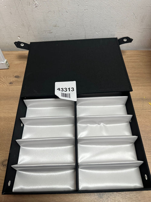 12 Slots Glasses Tray Sunglasses Display Case Eyeglass Organizer Box Eyewear Hol