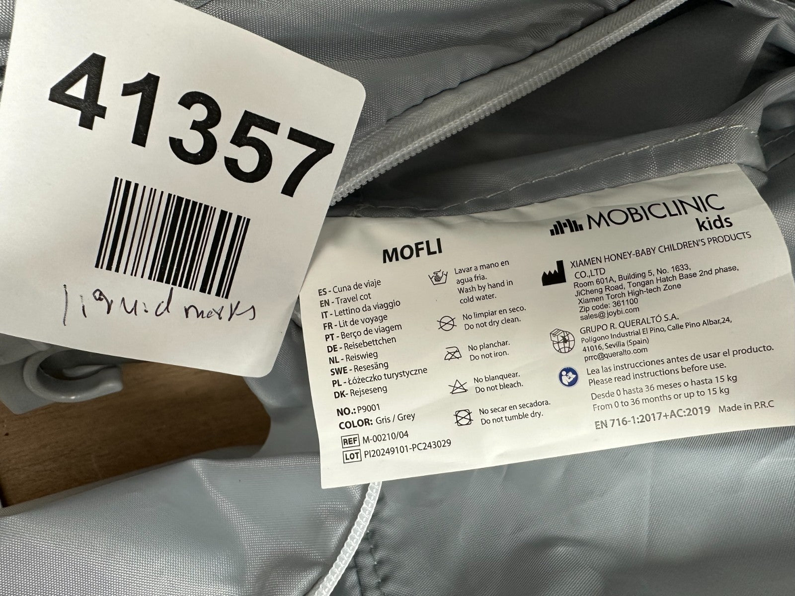 Mobiclinic, Travel Cot