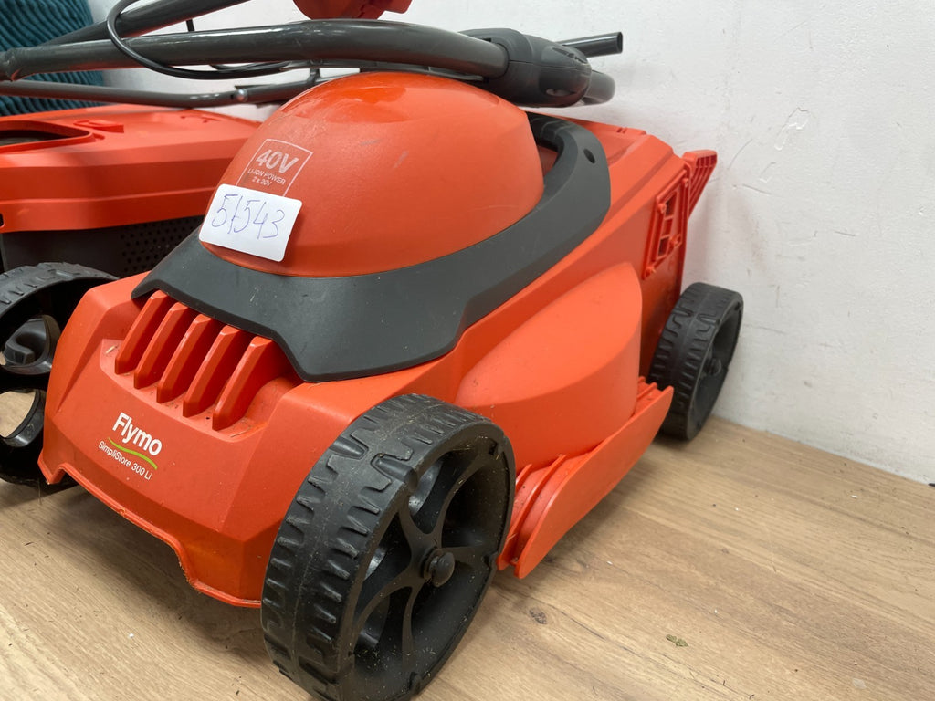 Flymo SimpliStore 300 Li Cordless Lawnmower - BARETOOL — Used (photo 6)