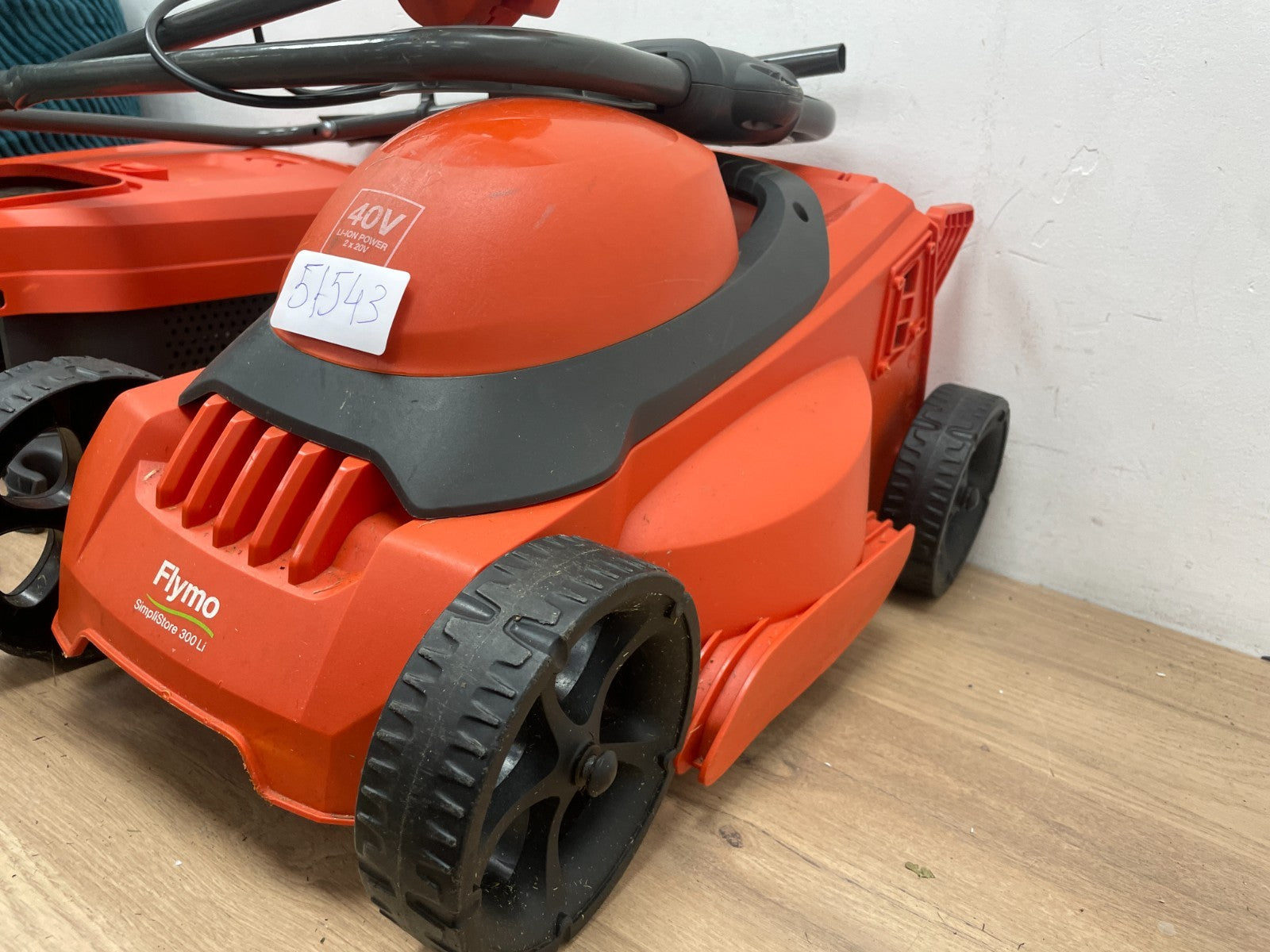 Flymo SimpliStore 300 Li Cordless Lawnmower - BARETOOL — Used (photo 6)