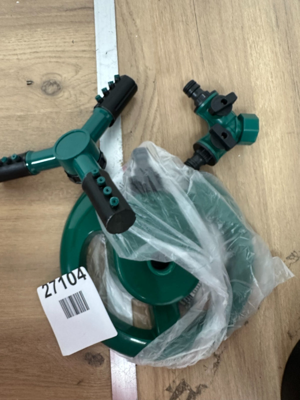 Green Haven 3 Arm Garden Sprinkler – Watering Garden Sprinkler