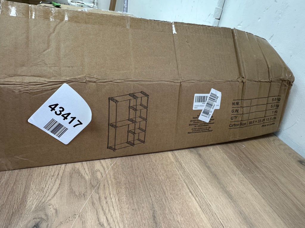 Freestanding Wardrobe, Foldable Closet, Clothes Rails  Songmics RYG24BK