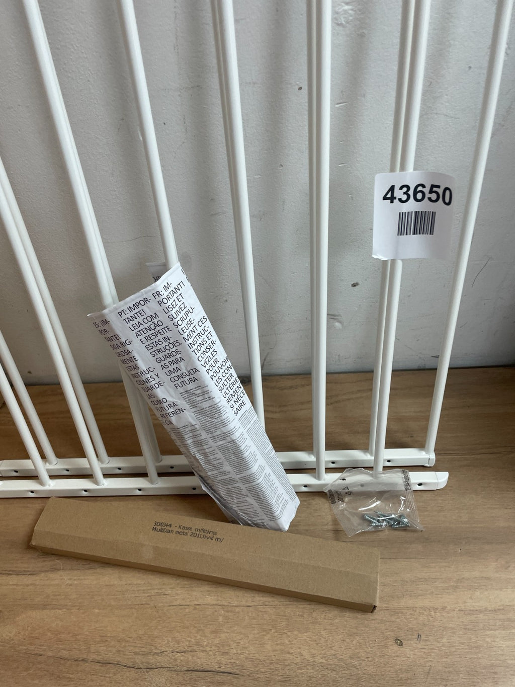 Baby Dan Multidan Extending Metal Safety Gate - White — New (other) (photo 3)
