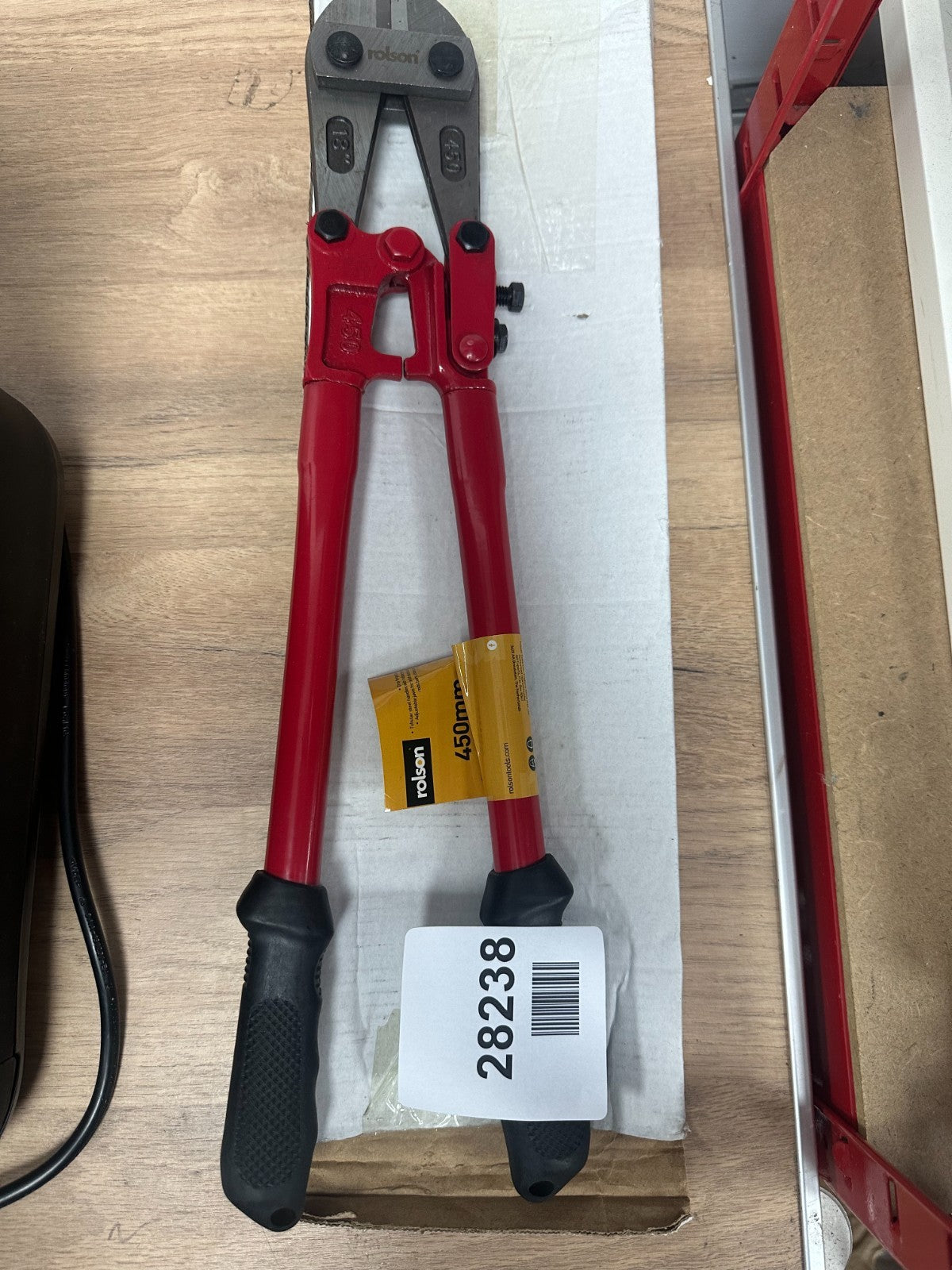 Rolson 450mm Bolt Cutters Drop Forged Heads