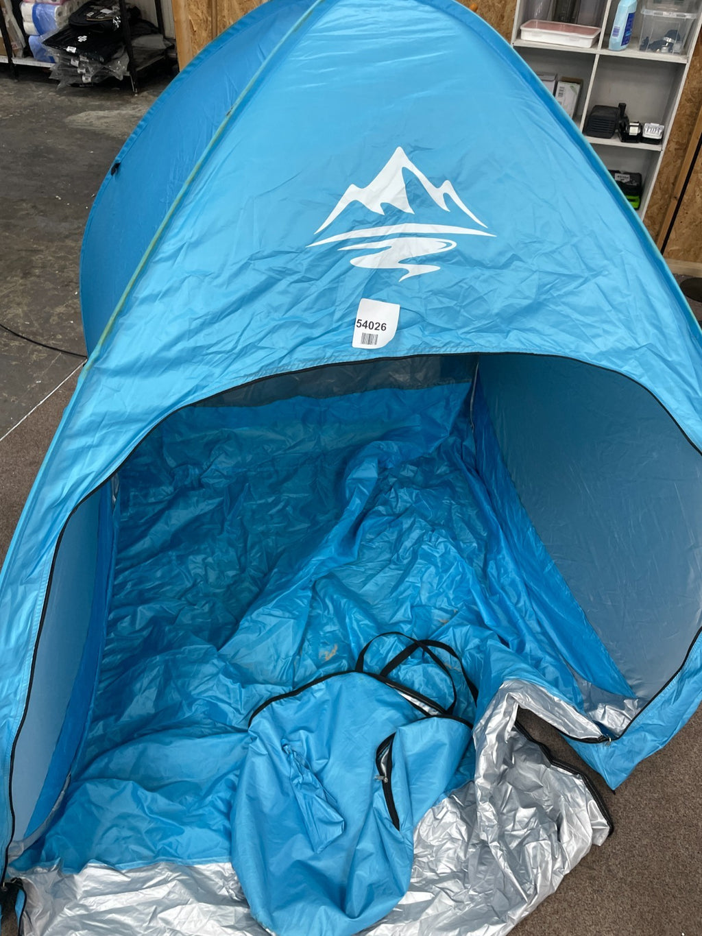 Pop Up Beach Tent, Automatic Portable Sun Shelter, UPF 50+ UV Protection, Waterp