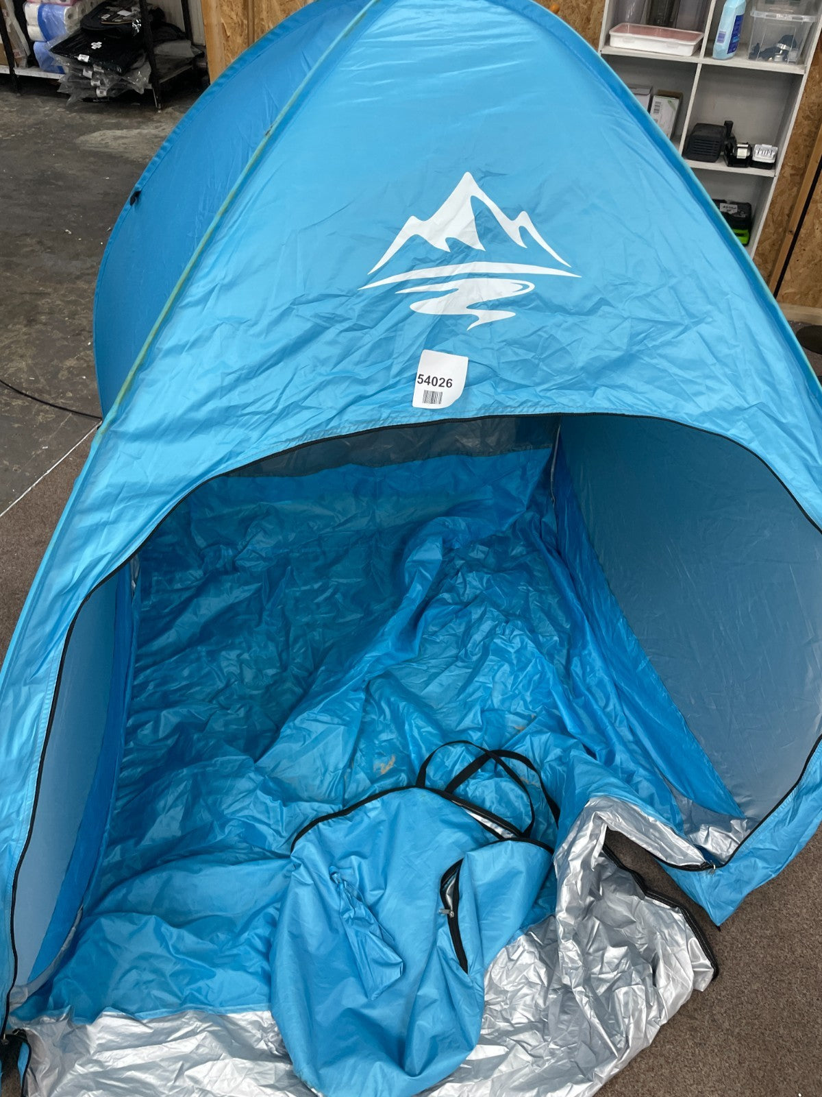 Pop Up Beach Tent, Automatic Portable Sun Shelter, UPF 50+ UV Protection, Waterp