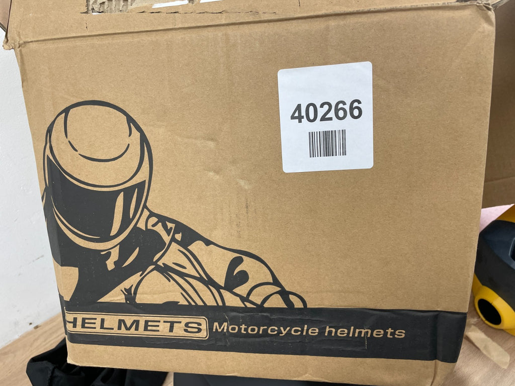 Vevor Full Face Motorcycle Helmet | Matte Black ECE 22.06