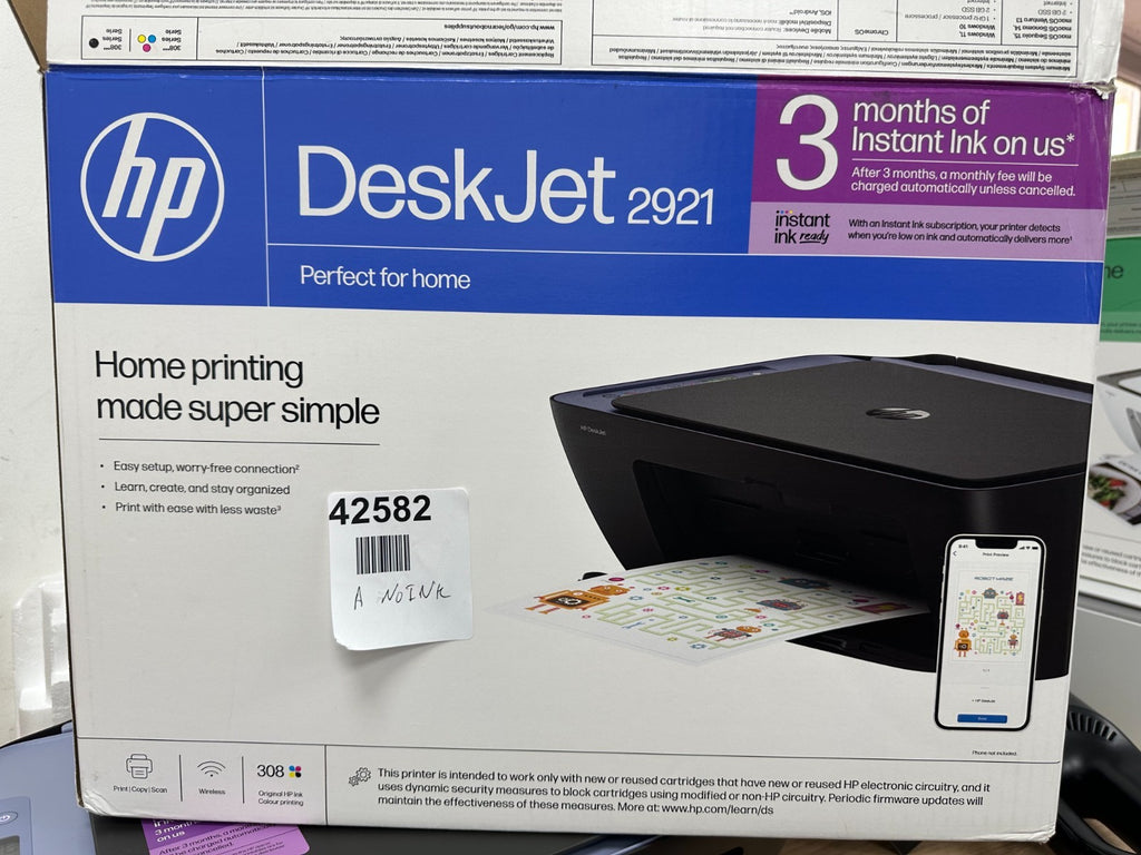 HP DeskJet 2921 All In One Printer