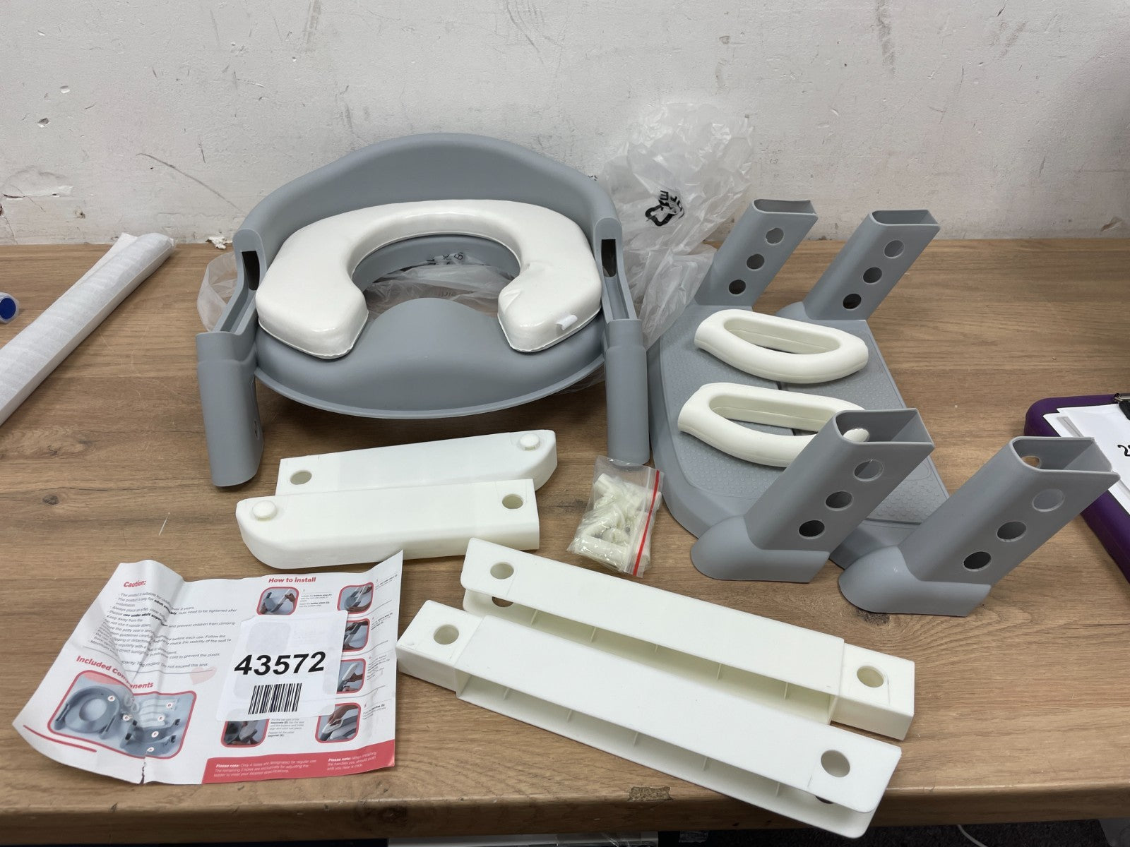 Adjustable Potty Ladder Seat for Toilet Training with Steps