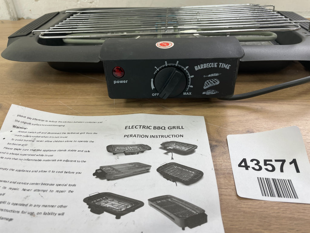 Electric BBQ Grill Home Non Stick Smokeless Barbecue Plate