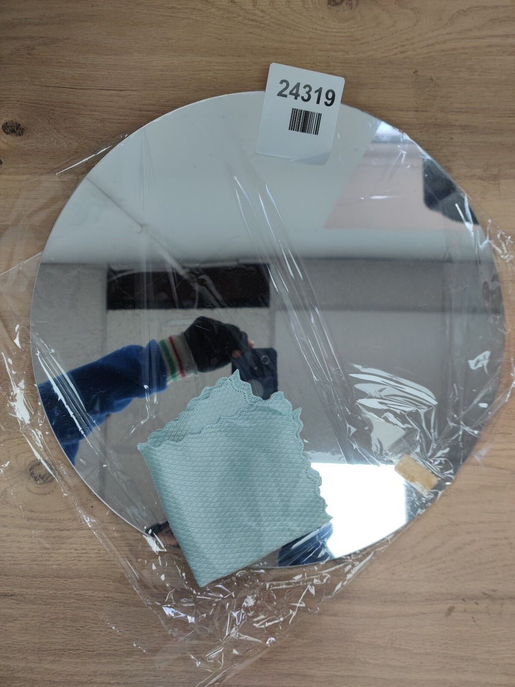 Round Wall Mounted Mirror Bathroom Mirror Bedroom Makeup Dressing Circle