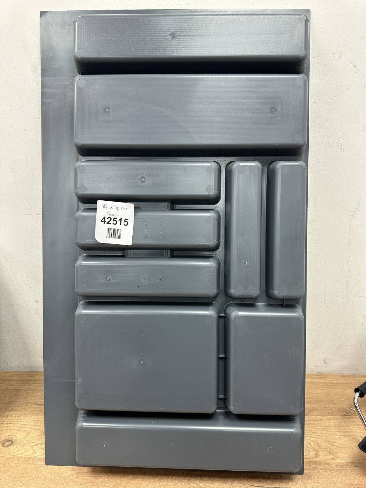 Emuca Cubertero Optima Para Cajon M90 Medium 836 x 482 mm