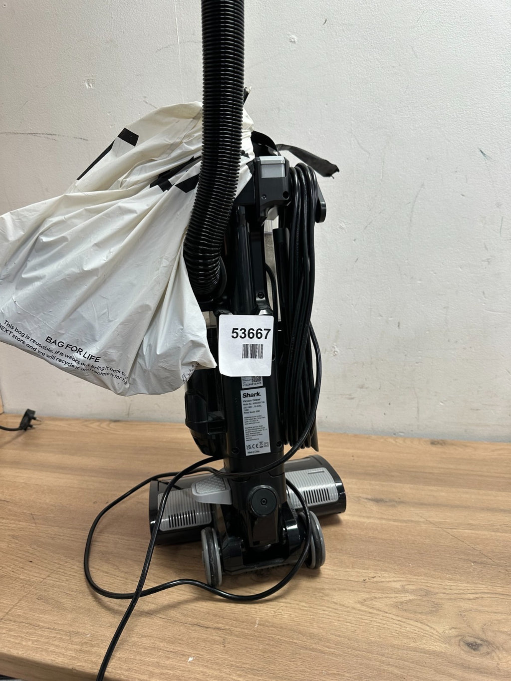 Shark Lift-Away 1.1L Corded Upright Vacuum Cleaner with TruePet - Red (NV602UKT)