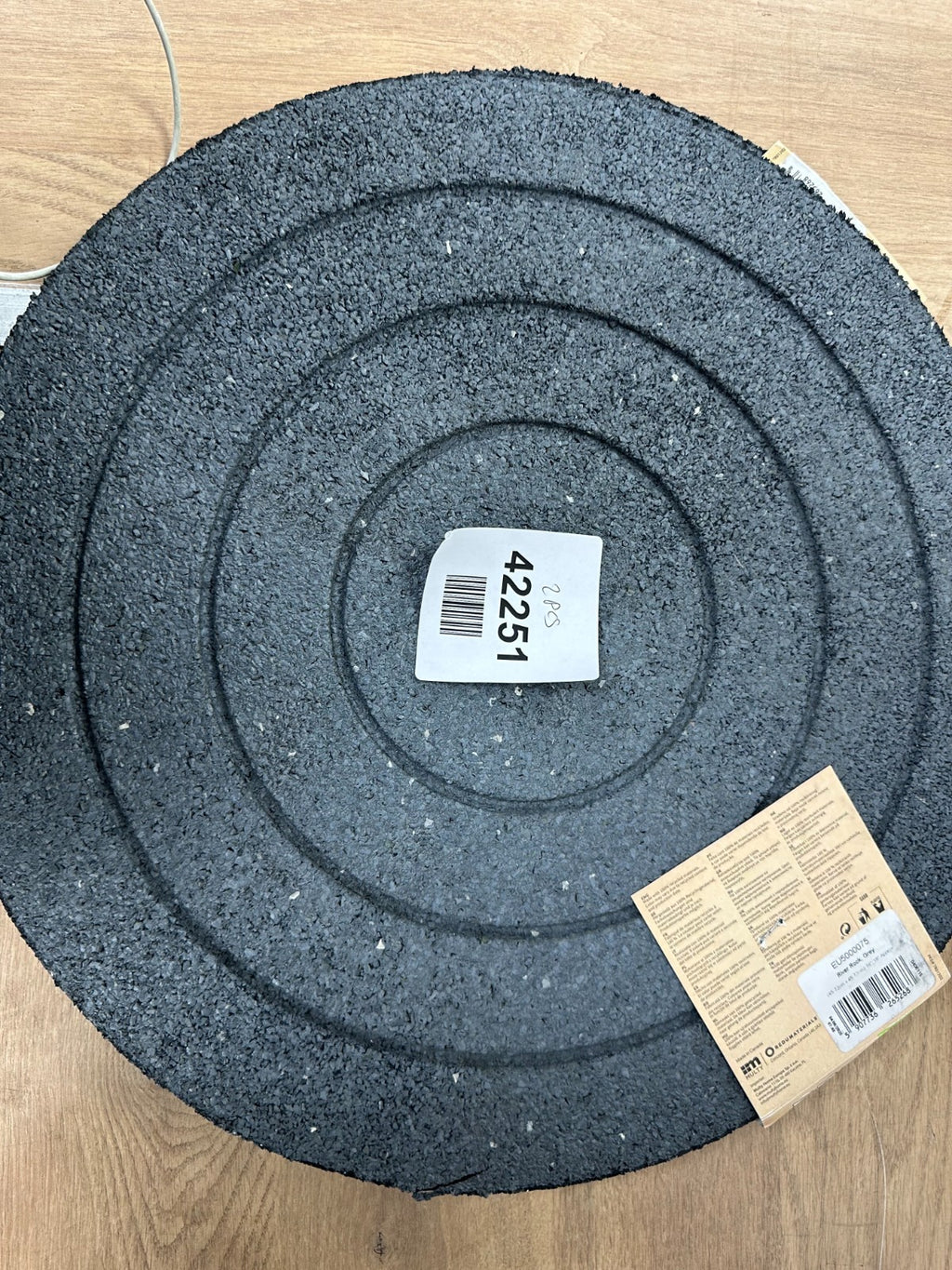 Eco-Friendly Garden Stepping Stones - River Rock - Grey