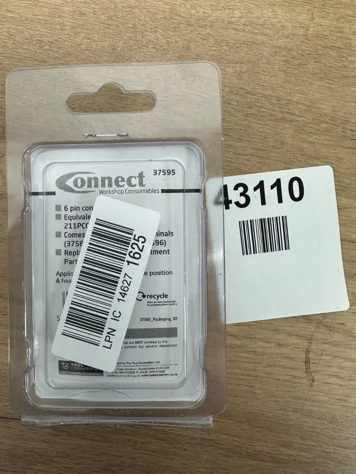 CONNECT 37595 Electrical Multipurpose 6 Pin Connector Repair