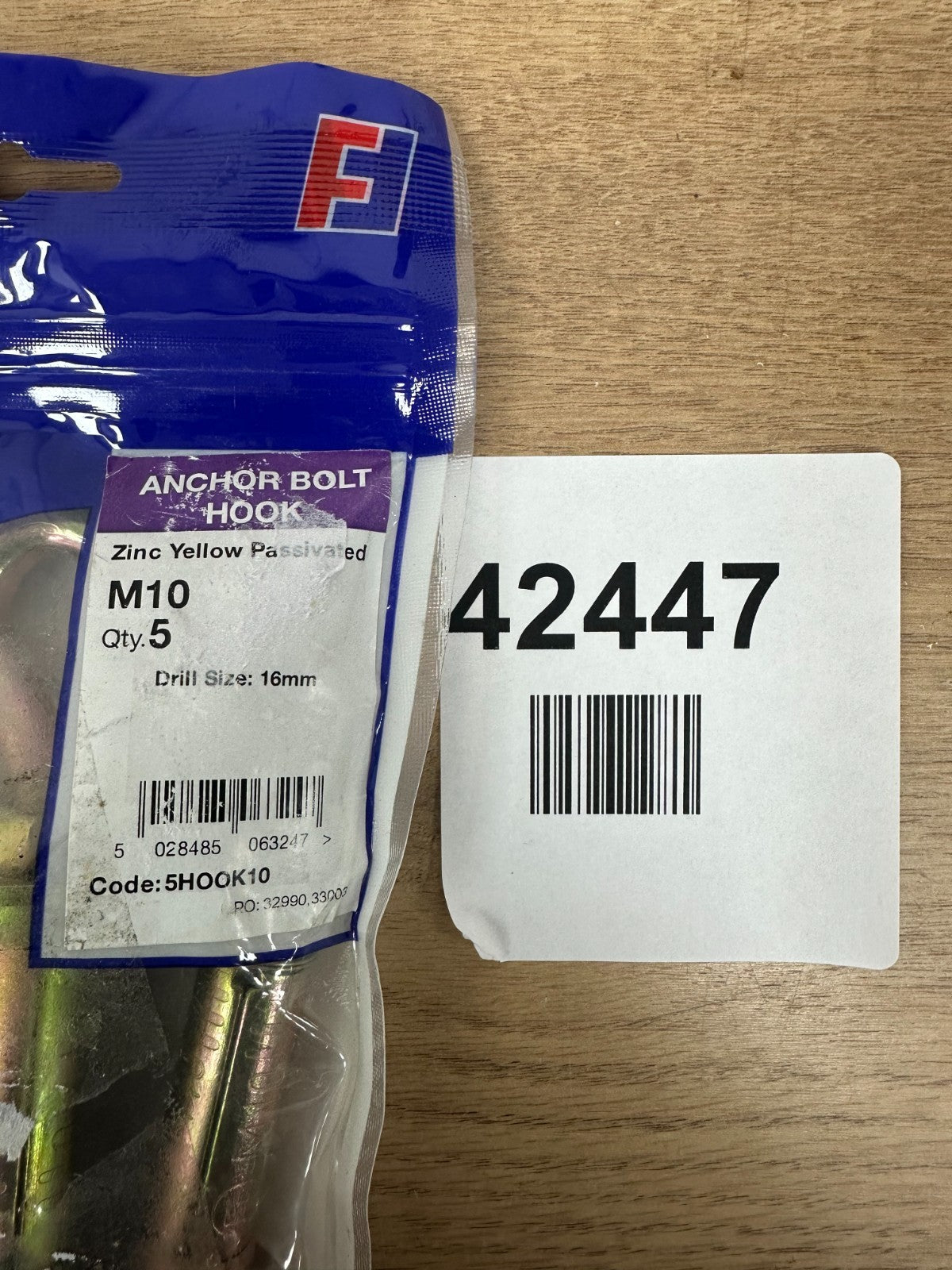 ForgeFix anchor bolt hook