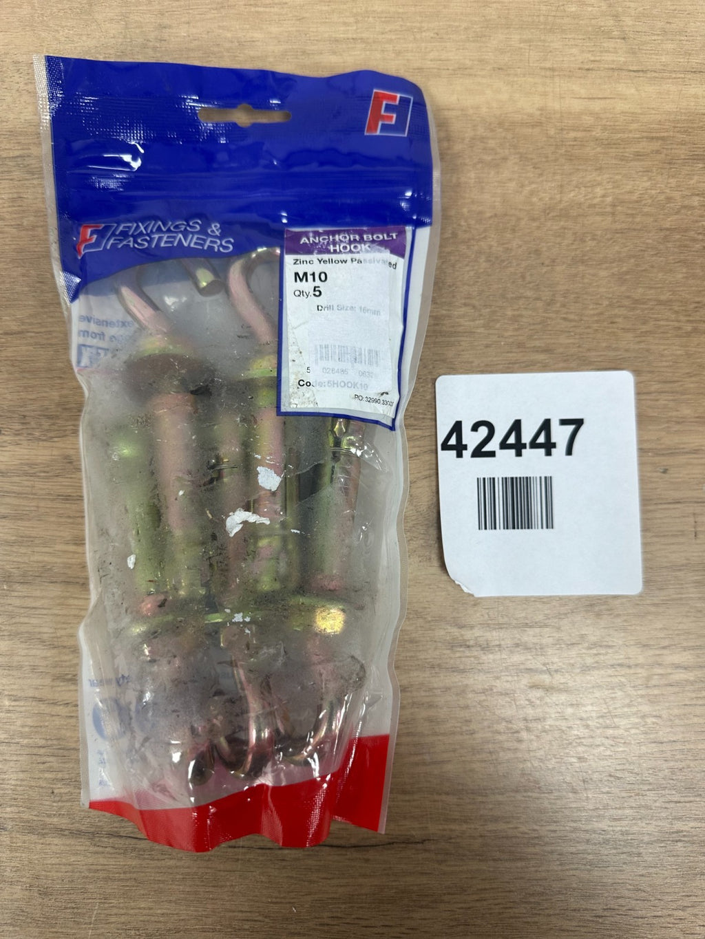 ForgeFix anchor bolt hook