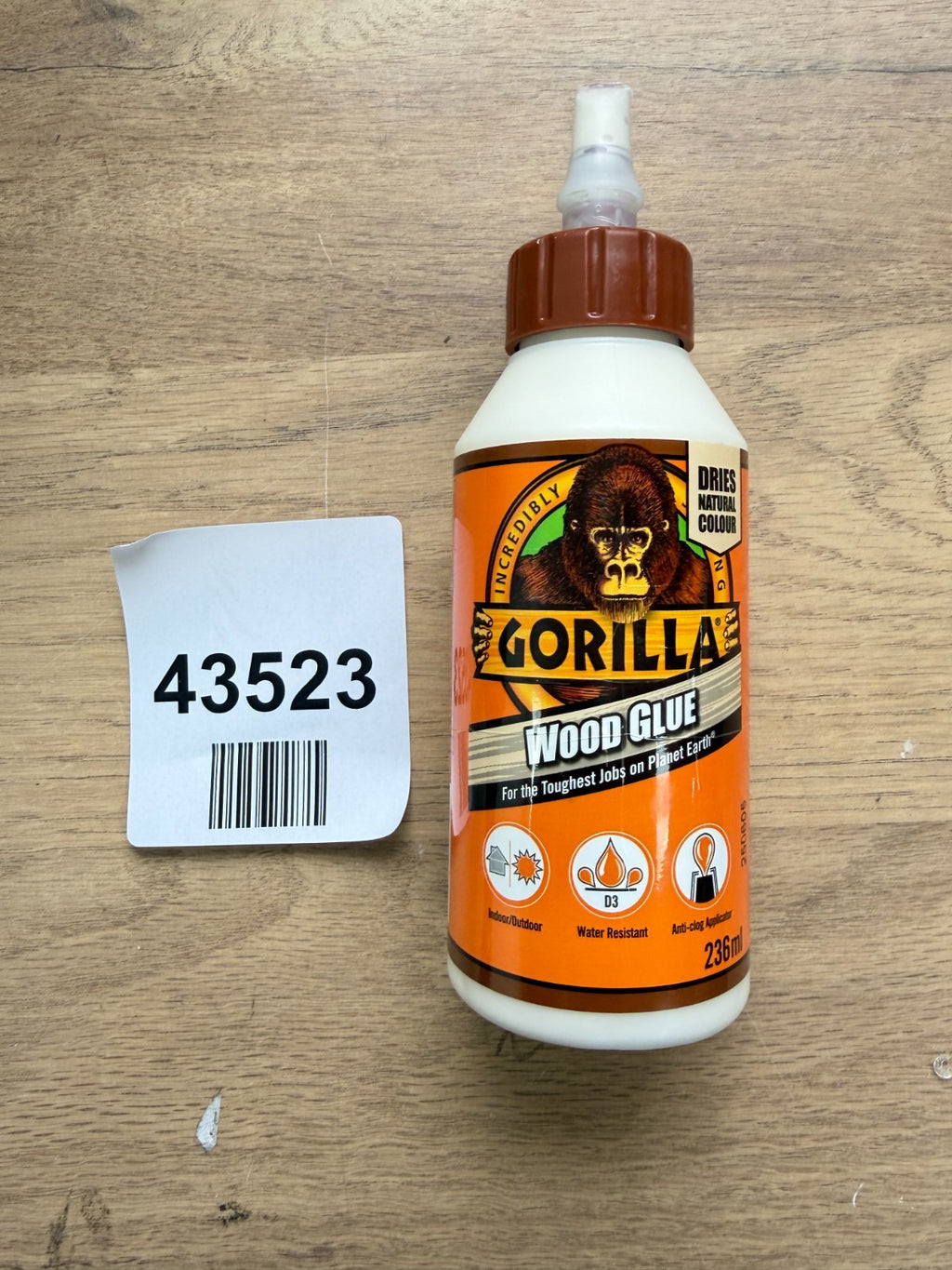 Gorilla 236ml Wood Glue