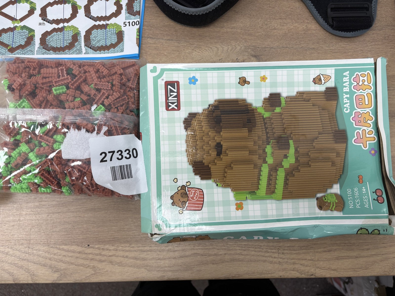 Cartoon Mini Building Blocks Capybara DIY Blocks Cute Animals Building Bricks C — New (other) (photo 2)