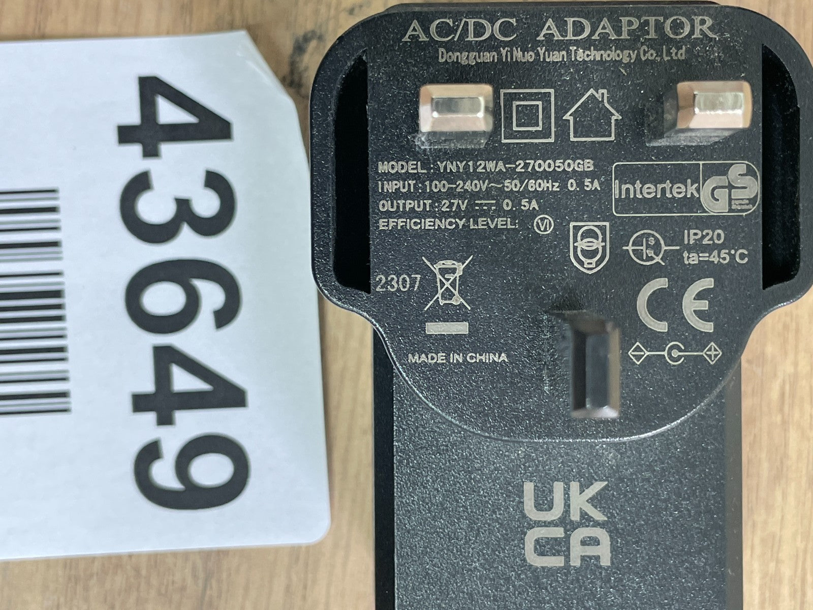 YNY12WA Power Adapter Supply — New (other) (photo 3)