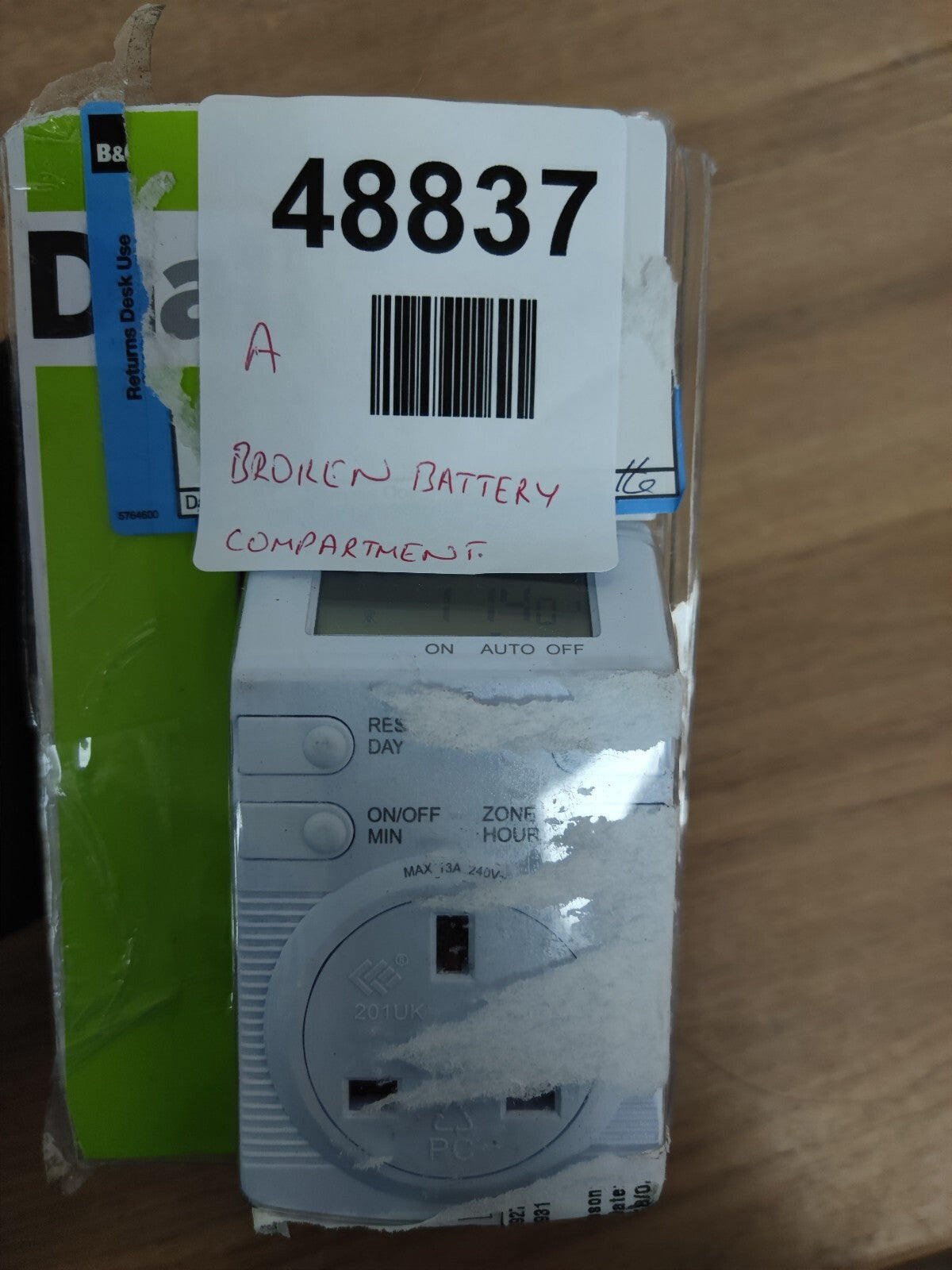 Diall IP20 7 day Electronic Timer EMT700-UK