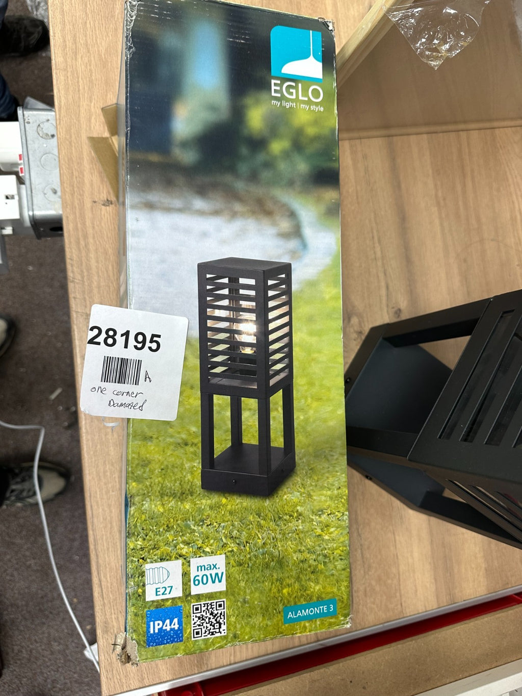 EGLO Alamonte 3 Outdoor Pedestal Light