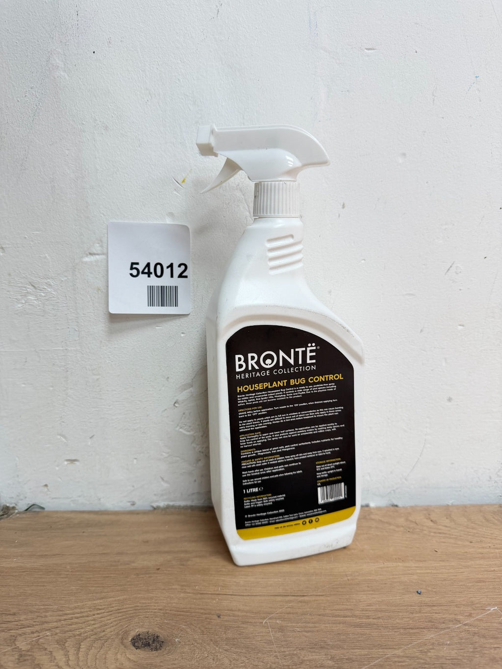 Bronte Heritage Bug & Mildew Control 1L Ready to Use Bee Friendly Pesticide