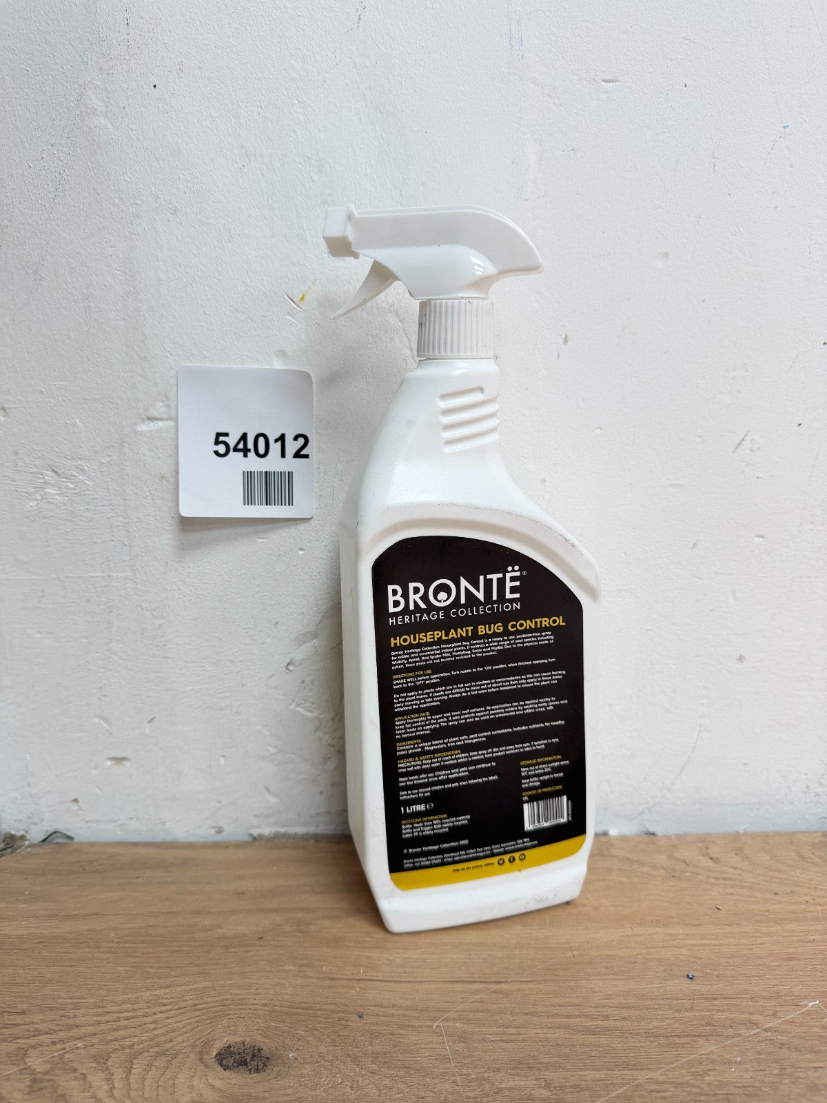 Bronte Heritage Bug & Mildew Control 1L Ready to Use Bee Friendly Pesticide