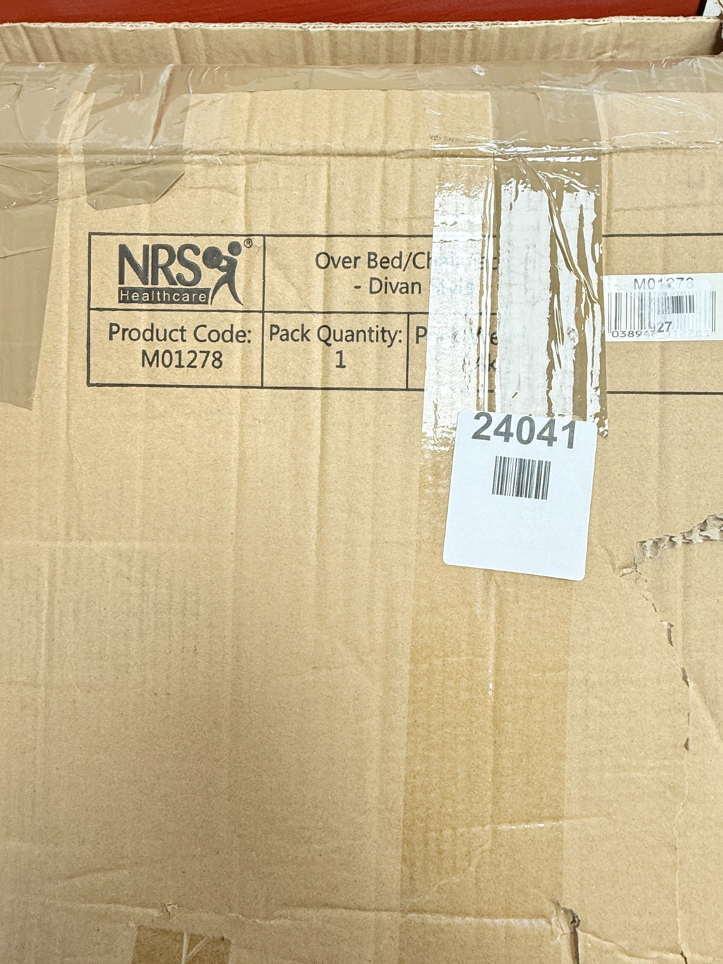 NRS M01278 Overbed and Chair Table - Divan Style, Tilting and Adjustable — New (other) (photo 2)