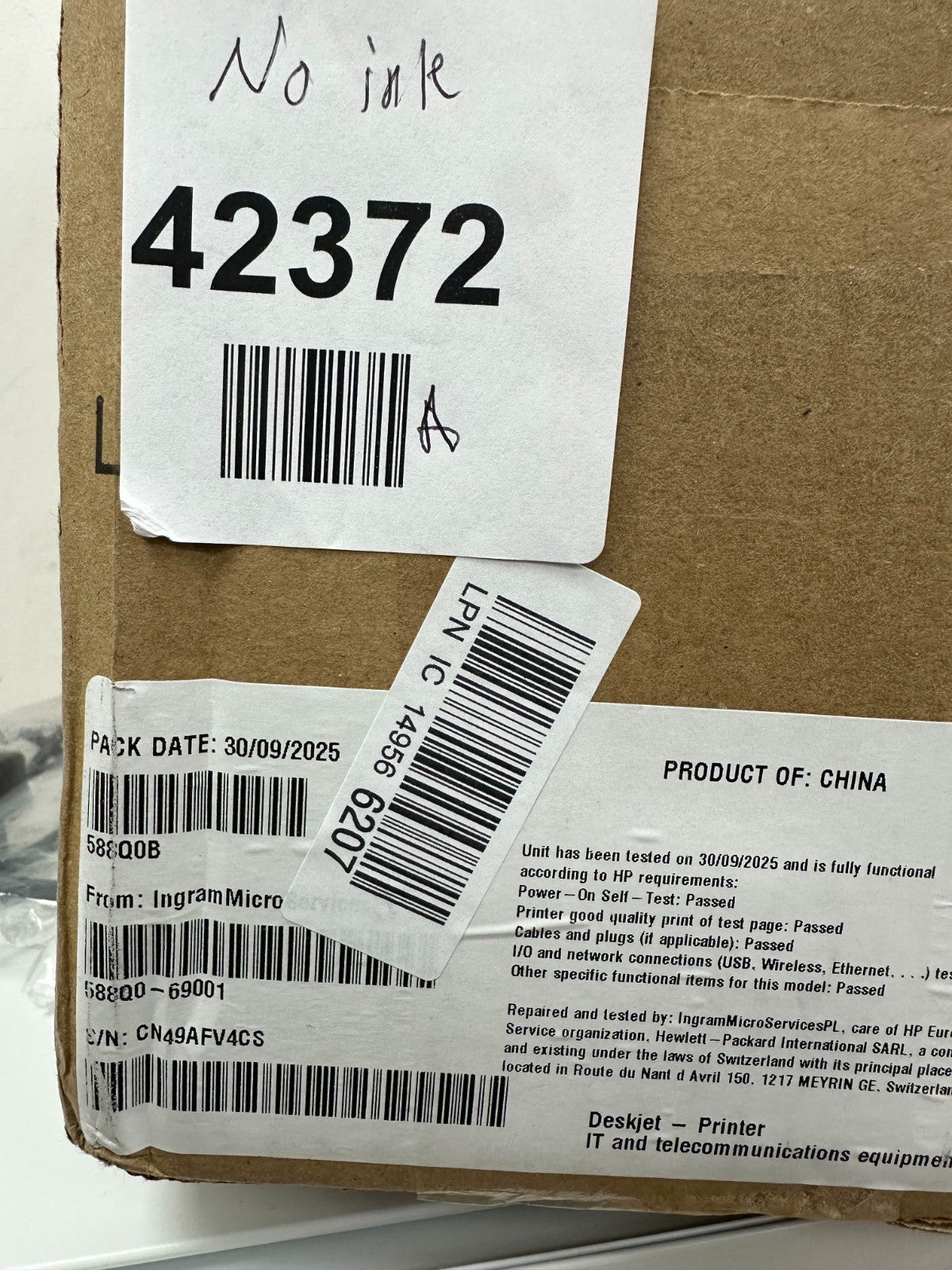 HP DeskJet 2810e wireless Inkjet Printer
