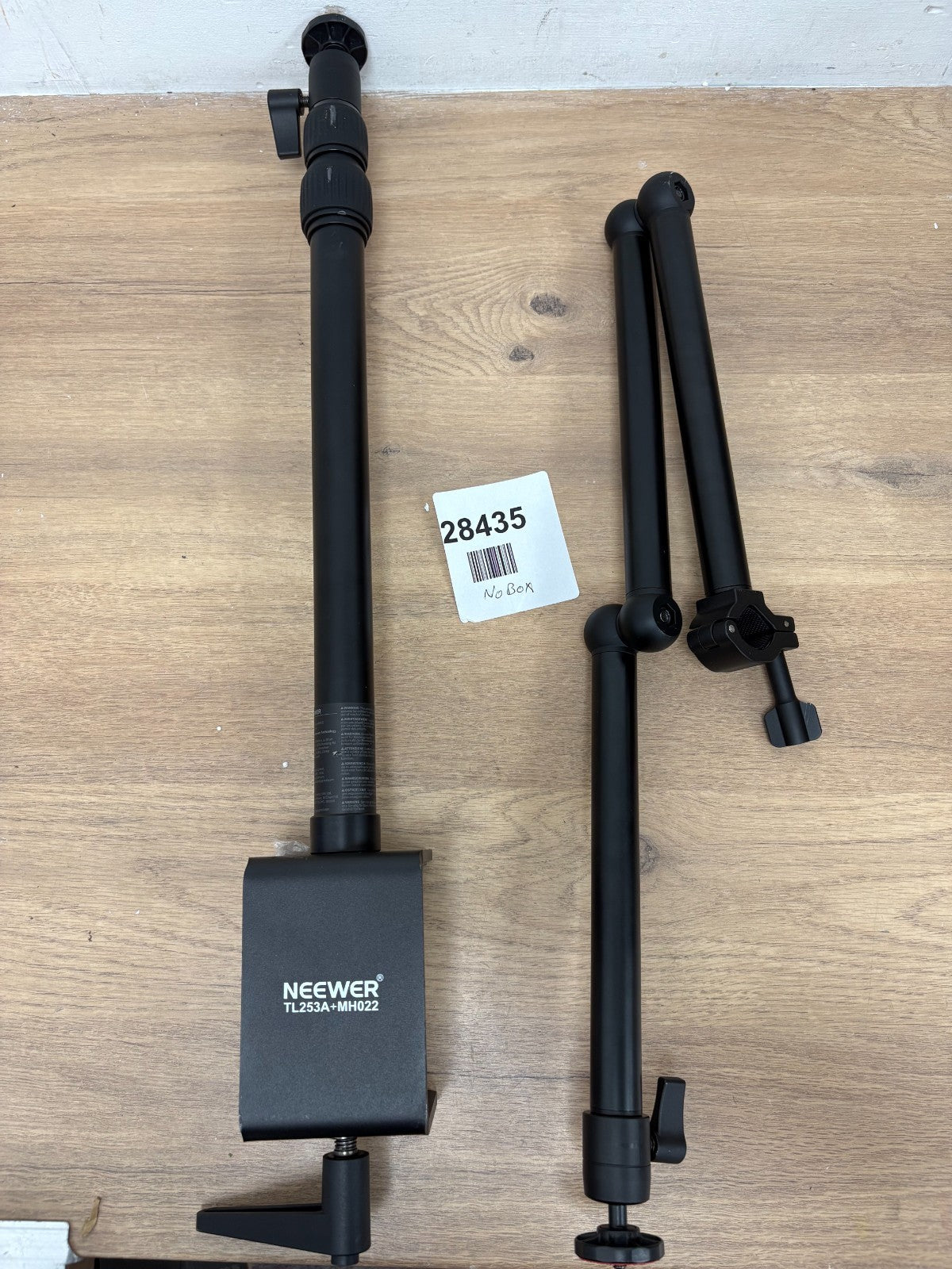 NEEWER TL253A+MH022 Upgraded Tabletop Camera Mount Stand