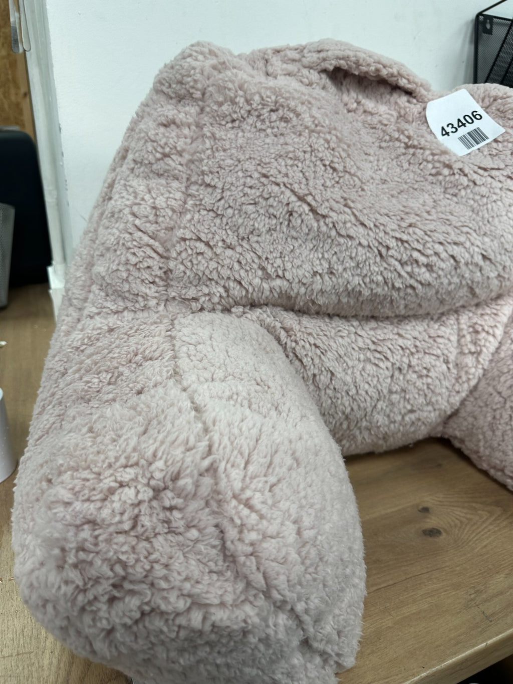 Iicon Teddy Bear Fluffy Fleece Large Cuddle Cushion