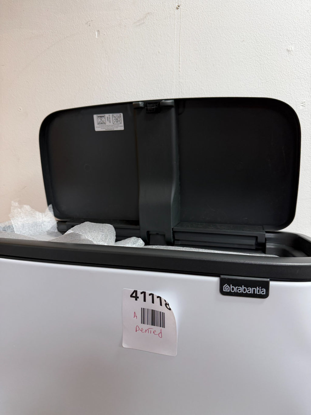 Brabantia Bo Touch Bin Hi - White