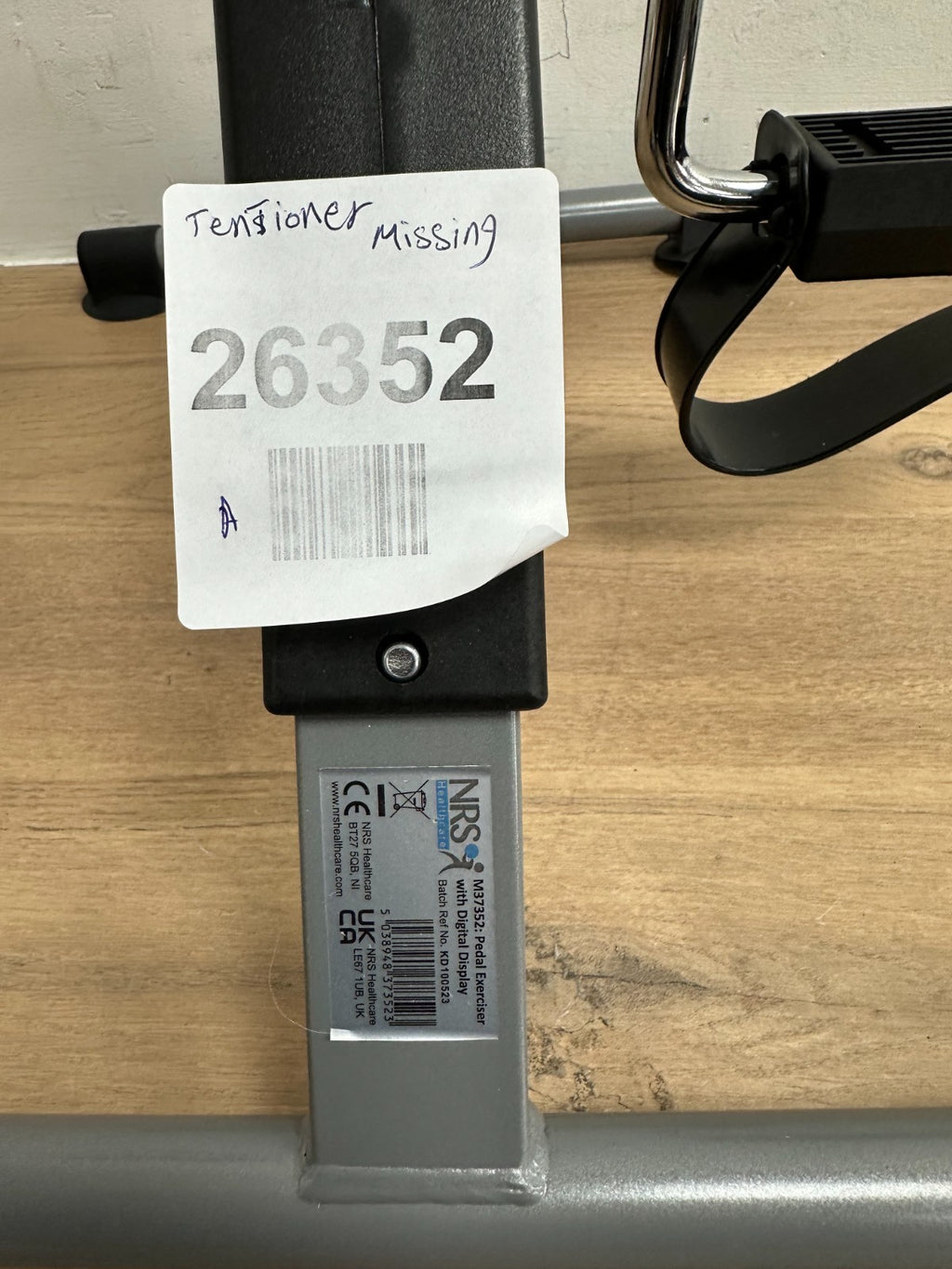 NRS Pedal Exerciser With Digital Display Code # M37352