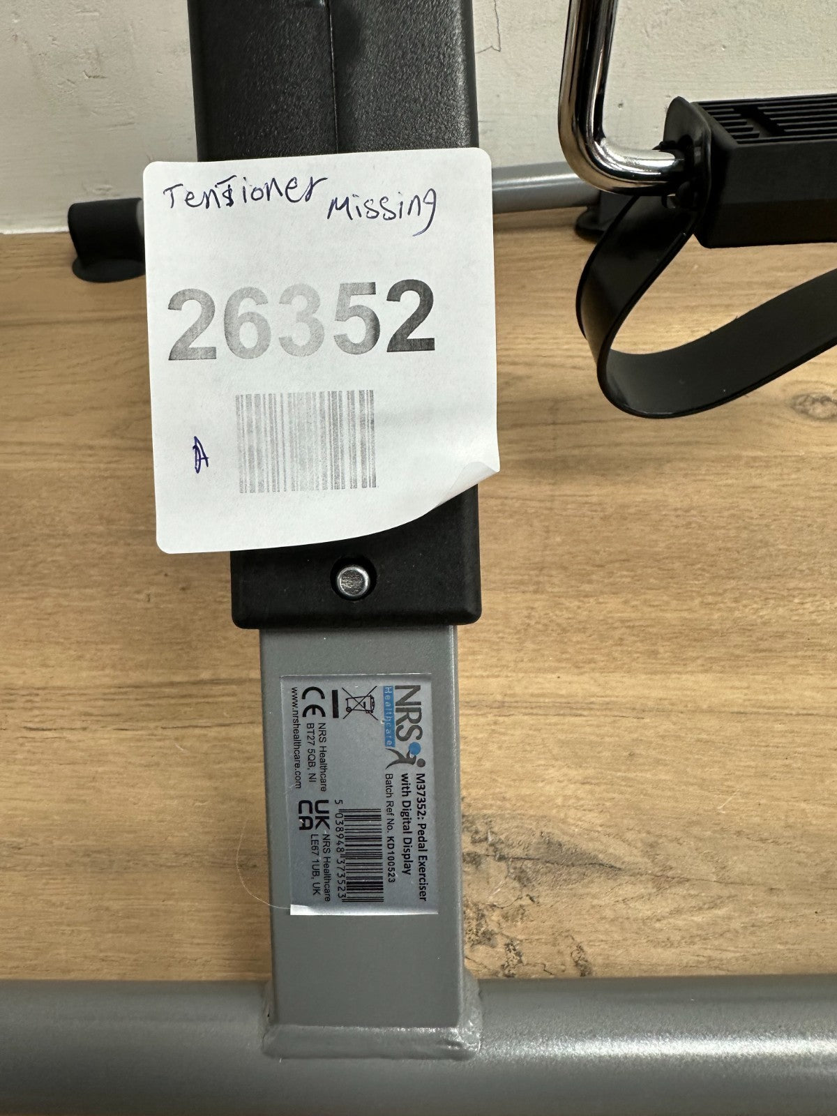 NRS Pedal Exerciser With Digital Display Code # M37352