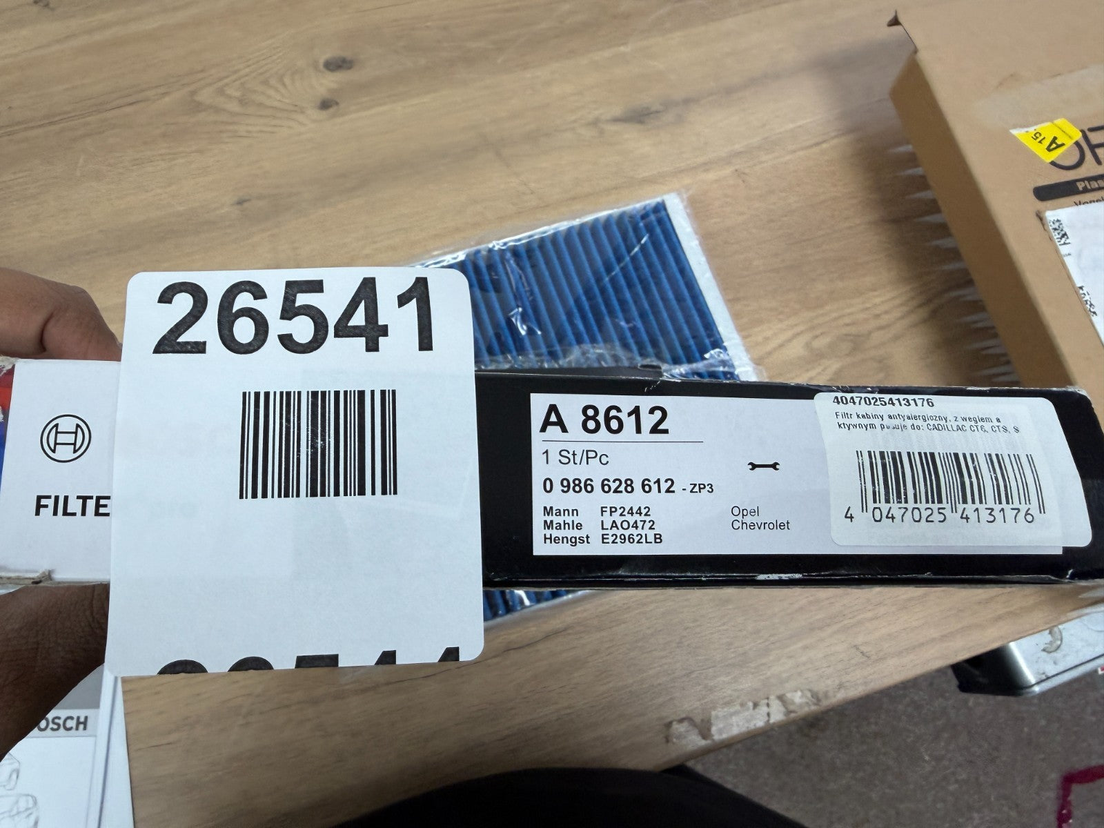 Bosch 0986628612 Cabin Filter