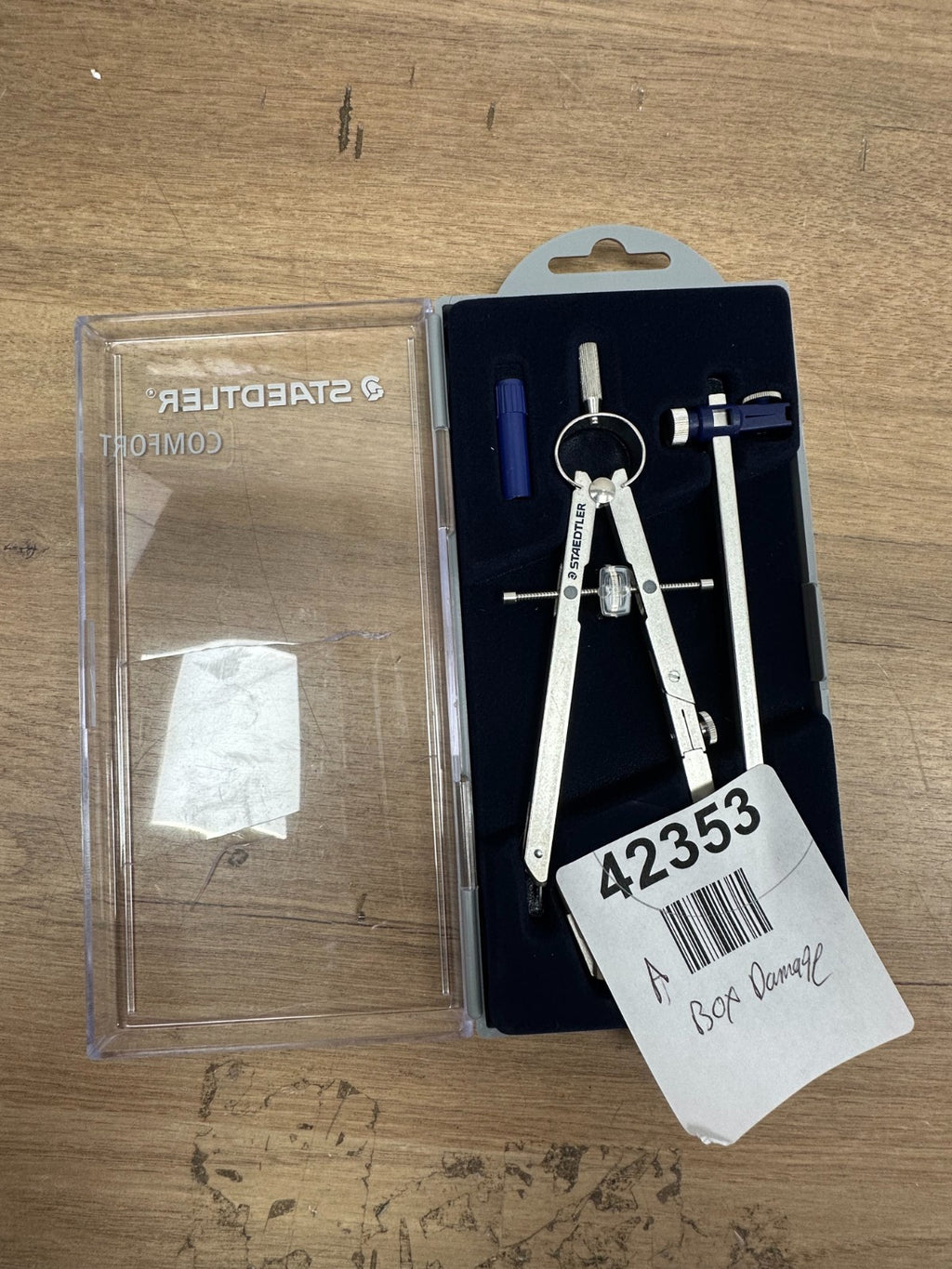 STAEDTLER 551 02 Mars Comfort Precision Compass Set with Lead Part