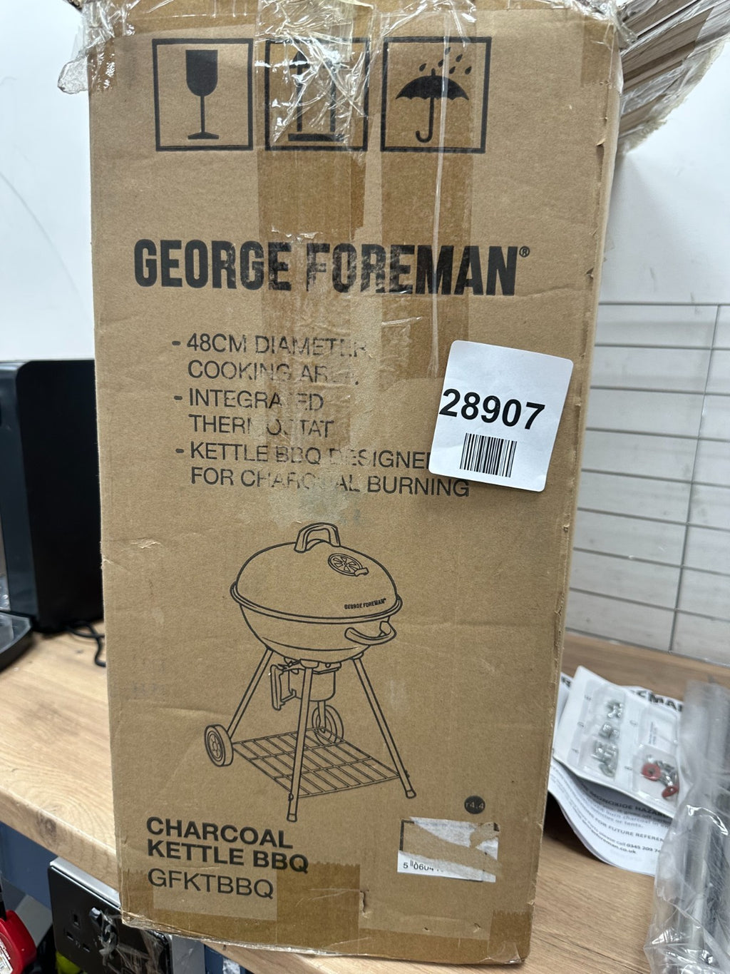 George Foreman GFKTBBQ Kettle Barbeque — New (other) (photo 13)