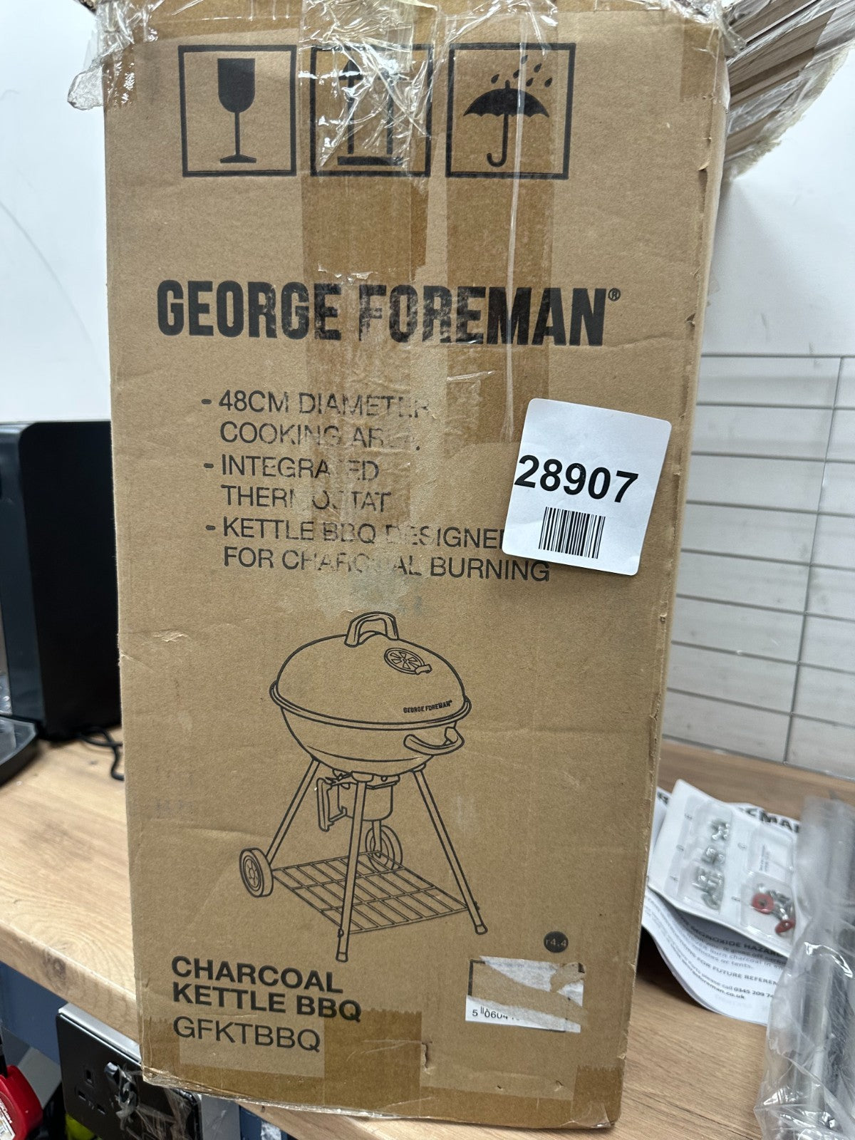 George Foreman GFKTBBQ Kettle Barbeque — New (other) (photo 13)