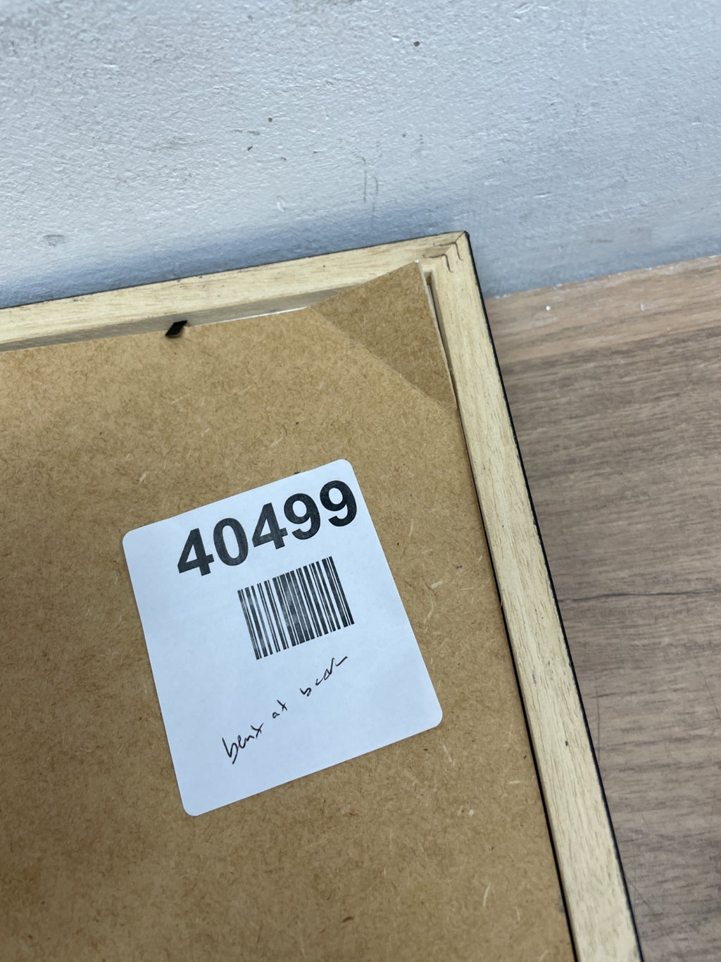 Poster frame 62x45cm- Bent at back — New (other) (photo 2)