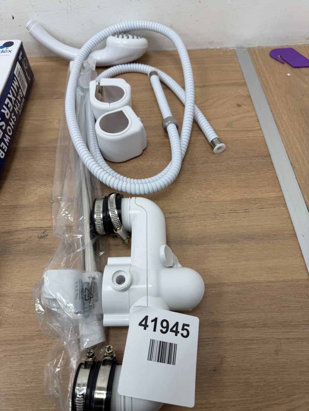 Croydex Bath Shower Mixer Set White And Silver — New (other) (photo 3)