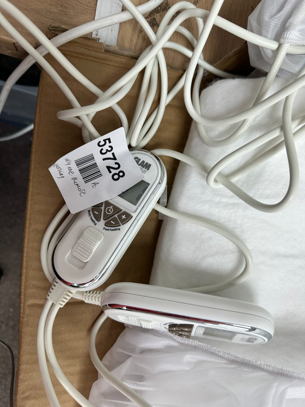 Machine 60W Washable Electric Heated Under Blanket