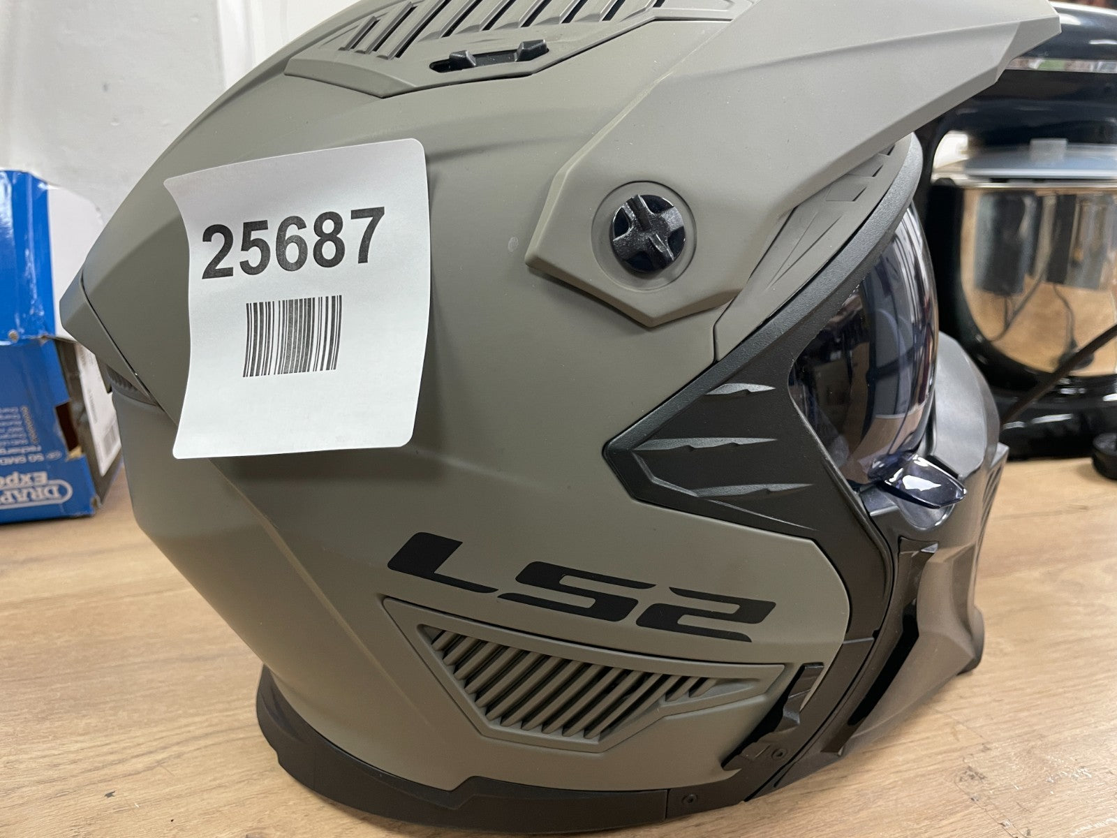 LS2, Jet/Modularhelme Motorrad Drifter SOLID Matt Sand,