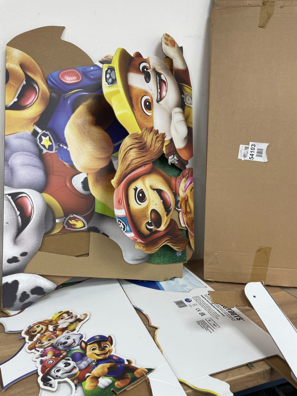 Paw Patrol Group Shot Lifesize Cardboard Cutout — Used (photo 3)