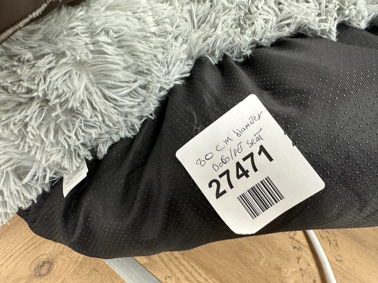 Plush Calming Dog Bed, Donut