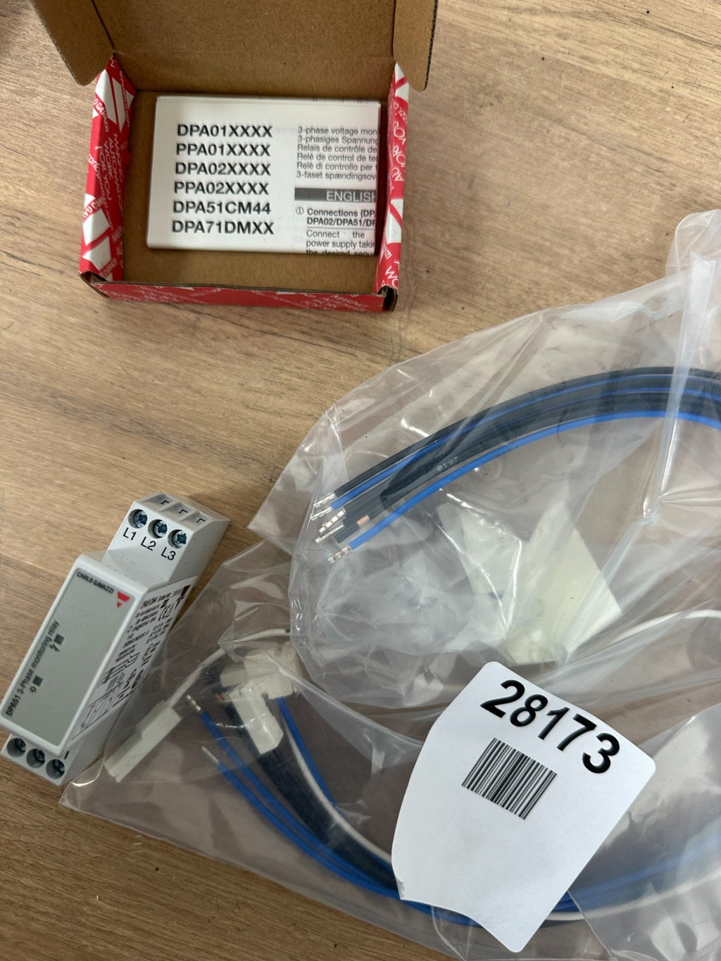 CARLO GAVAZZI DPA51CM44 3-Phase Monitoring Relay 208-480VAC