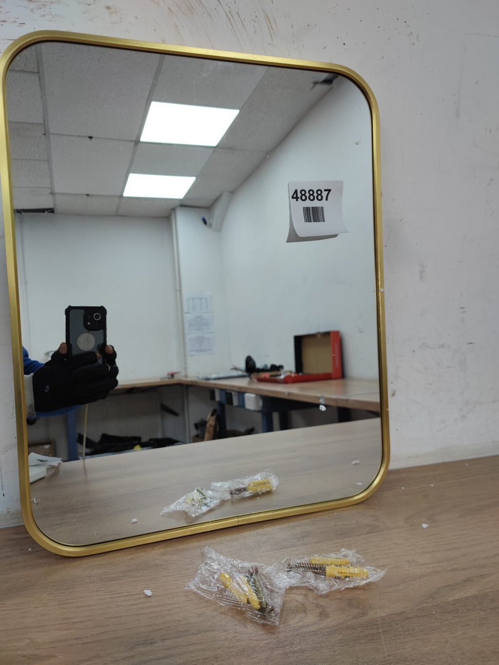 Navaris Rectangular Wall Mirror