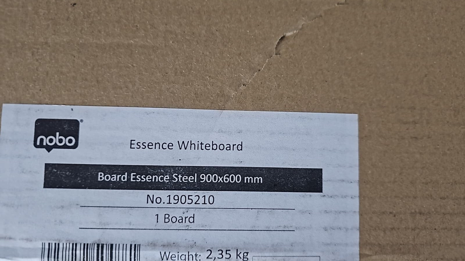 Nobo Essence Steel Magnetic Whiteboard - Read Description