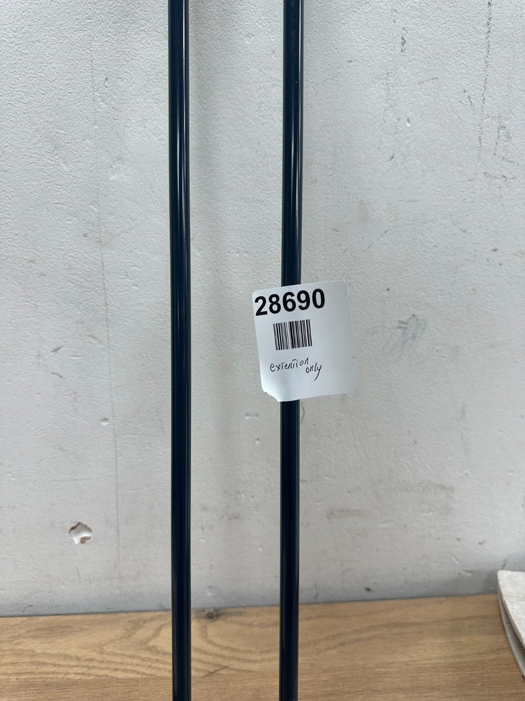hauck 21 cm Safety Gate Extension, Black - with Connectors for Pressure Fit Door