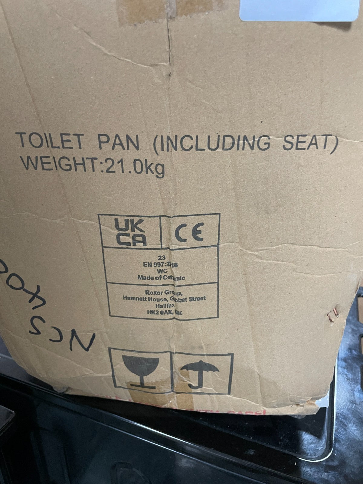 Toilet pan NCS400